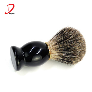 black  wood handle shaving brush,custom label shaving brushes