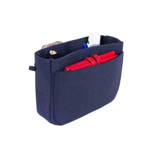 China Suppliers Makeup felt bag organizer insert handbag