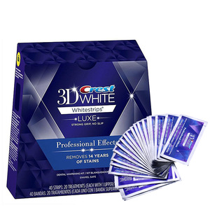 Crest 3d white teeth Whitestrips Professional effect 1 box 20 Pouches Original Oral Hygiene Teeth Whitening strips crest