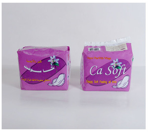 Day use,Dry surface winged sanitary napkin with better perforated film