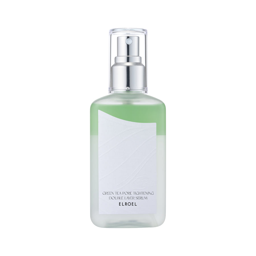(ELROEL) GREEN TEA PORE TIGHTENING DOUBLE LAYER SERUM 100ml