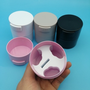 Eye lashes Adhesive Stand Activated Carbon Sealed Storage Jar Eyelash Glue Tank Container