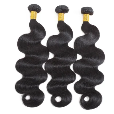Factory Wholesale Raw Hair Bundles with Lace Human Hair Natural Color Virgin Peruvian Hair Bundles Wholesale