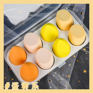 Factory Wholesale Ultra Soft Multi Color Makeup Sponge Peach Shaped Foundation Beauty  Makeup Blender Sponge Cosmetic Puff