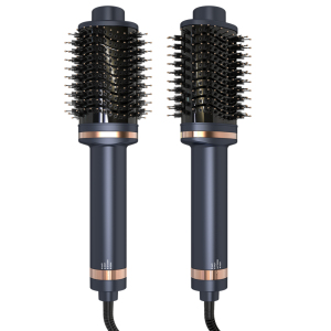 Fashion 3 In 1 Hair Dryer & Volumizing Brush Comb One Step Hair Dryer And Styler Electric Curler Straightener Hot Air Brush