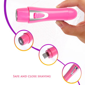 Female Mini Electric Epilator Lipstick Body Face electric shaver / lady shaver