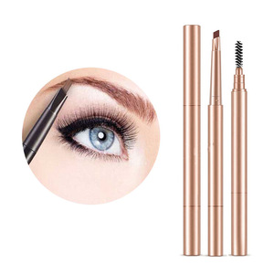 Fundy Double-end Automatic Brown Pigments Makeup Eye Brow Tattoo Pen Waterproof Long Lasting Eyebrow Pencils