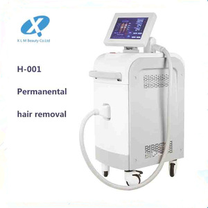 Hair Removal Beauty Equipment / Laser Diodo 808 nm Portable Diode Professional Laser Hair Removal Machine