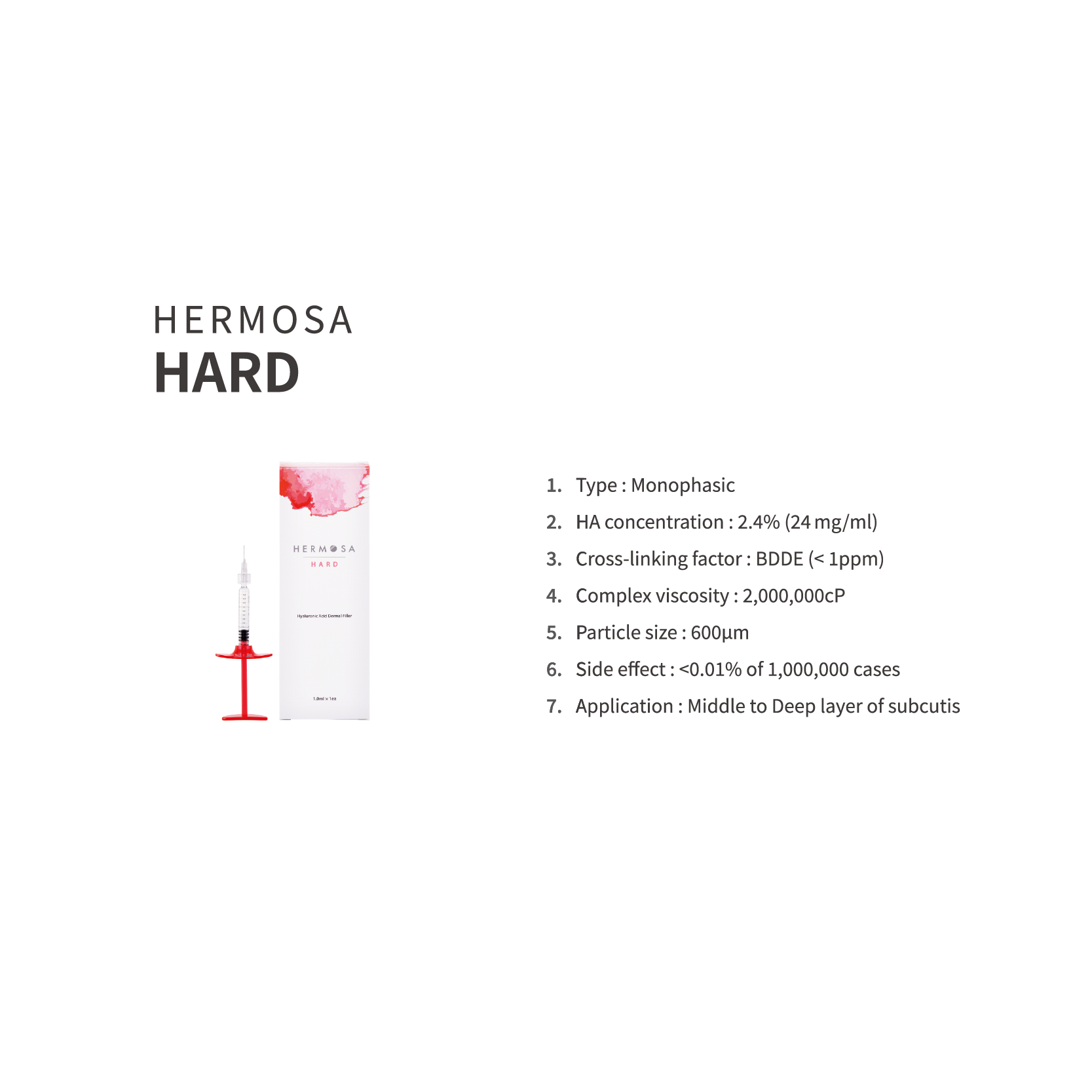 HERMOSA Dermal Filler_HARD