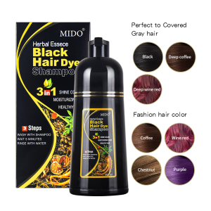In stock fast delevery vip fast magic herbal purple red dark brown black ammonia free katrina argan oil hair color shampoo