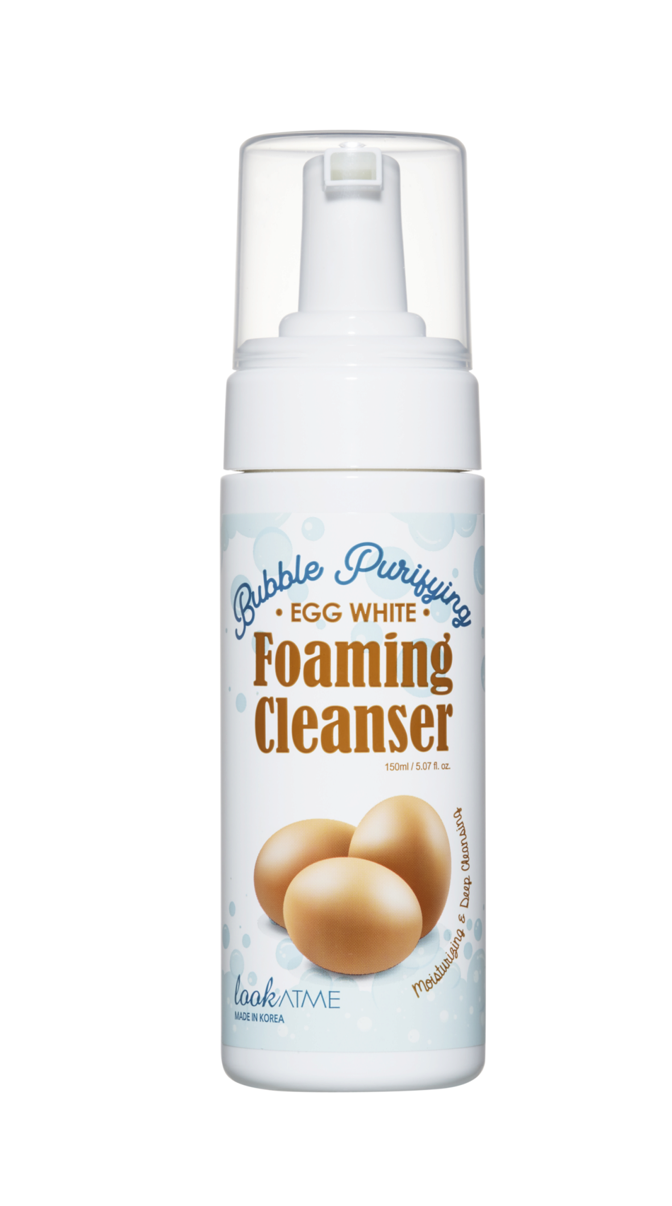 lookATME BUBBLE PURIFYING FOAMING CLEANSER EGGWHITE