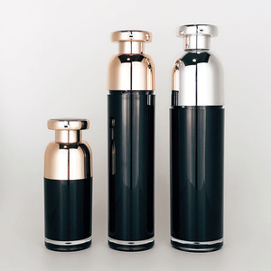 Luxury acrylic set 15ml 30ml 50ml spray pump lotion airless bottle cosmetic