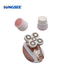New fashion 5 head lady electric shaver 3 in 1 lady trimmer shaver epilator rechargeable