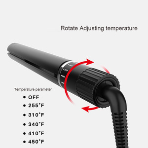 New Product Ideas 2019 Rotating Curling Iron Electric Flat Irons Wholesale