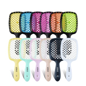 New Wide Teeth Air Cushion Combs Women Scalp Massage Comb Hair Brush Hollowing Out Home Salon DIY Hairdressing Tool