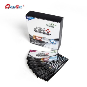 Onuge Oral Care OEM Service Teeth Whitening Charcoal Strips