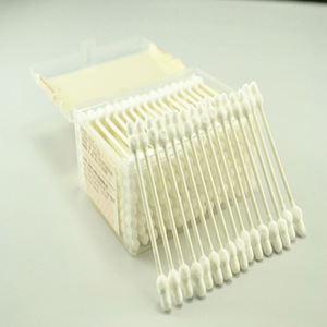Paper cosmetic white cotton bud