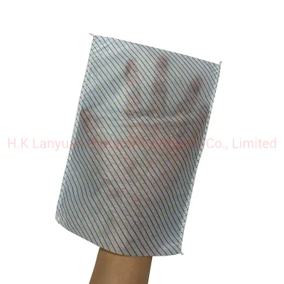 Pearl Needle Punching Gloves Wipe Household Cleaning Glove