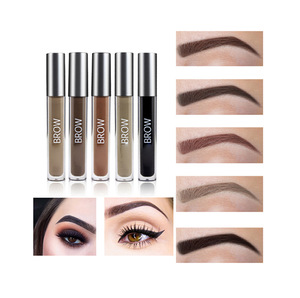 Private Label Longlasting Waterproof Fast Dry Eyebrow Gel Pencil for Makeup