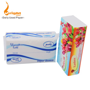 Promotional Fine Virgin Pulp Square Coloured Bulk-pack Scented Bamboo Ultra Soft White Facial Printed Serviette Tissues Turkey