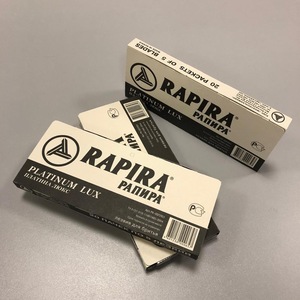 Rapira Platinum double edge razor blades