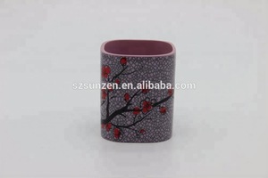 Resin Polyresin Plum Blossom Hotel Bath Set Bathroom Accessories set