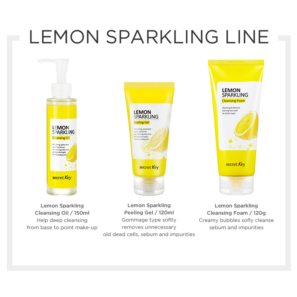 SECRETKEY_LEMON SPARKLING_CLEANSING OIL(150ml)