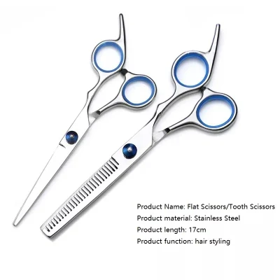 Shears Professional 6.0 Inch 5.5&prime; Aqiabi 440c Barber Scissors Set