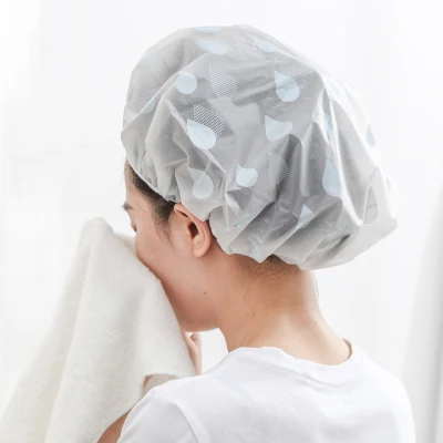 Shower Cap Waterproof and Smoke Proof Hair Cap