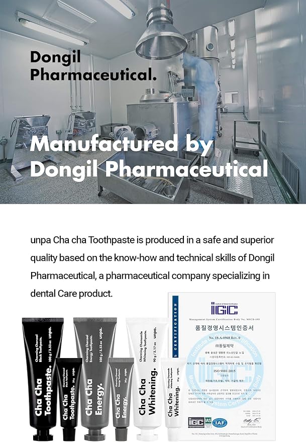 [UNPA]Cha Cha Whitening Toothpaste 90g
