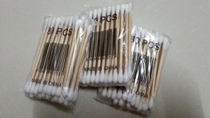 wholesaling and distributing color wooden stick cotton bud in ear