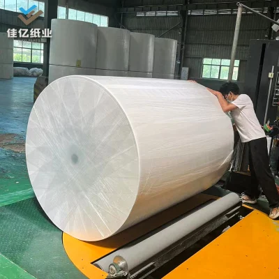 Wood Cellulose Jumbo Roll Tissue for Toilet Tissue